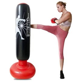 JJ Company Standing Sandbag Punching Bag Foldable Portable 160cm / 제이제이컴퍼니 스텐딩 샌드백 펀칭백 접이식 휴대가능 160cm