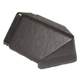 4 x Slate Grey Enviro Tile Roof Hip End Cap Slate Lightweight Synthetic Plastic Roofing