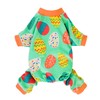 Fitwarm Easter Egg Dog Pajamas, Holiday Dog Clothes for Small