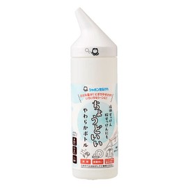 A soft bottle that is perfect for liquid soap and powdered soap