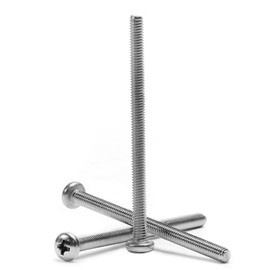 MroMax 30Pcs M4-0.7x60mm Pan Head Phillips Machine Screws 304 Stainless Steel Metric Cross Head Screws Bolts Fasteners Fully Threaded Replacement Screw for Knob Pull Home Repairs