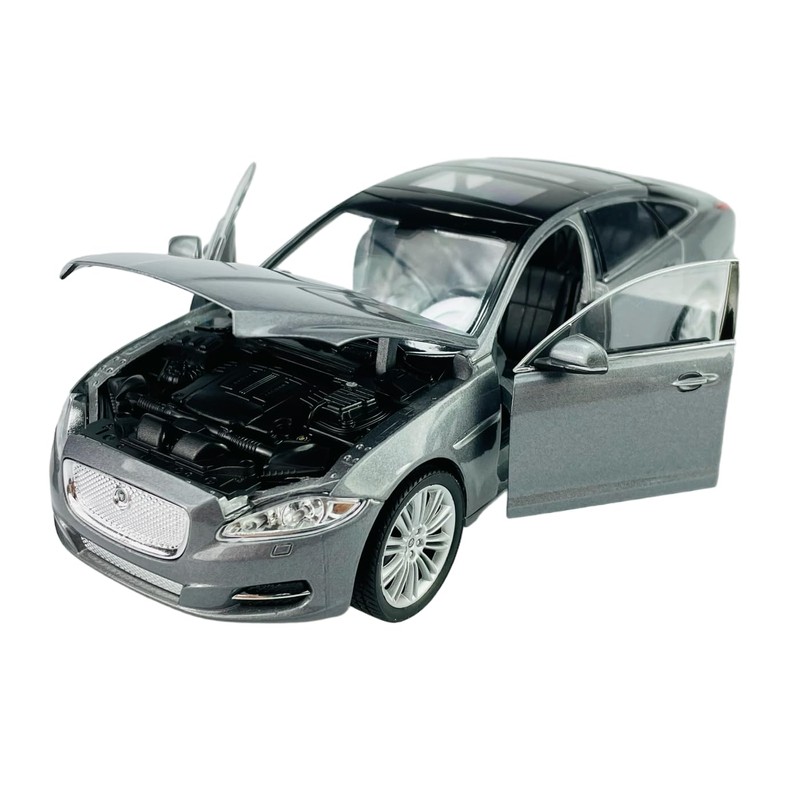 Welly Jaguar XJ X351 Saloon Silver Grey 2009 1/24 Metal