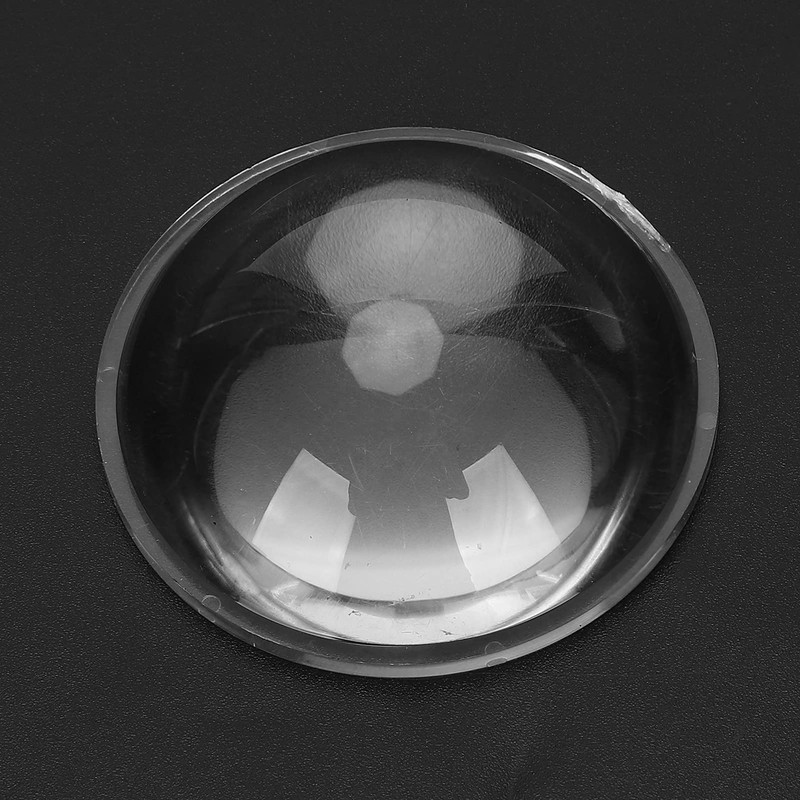 Convex Glass Lens, Stable Performance LED Optics Lens Easy Installation