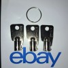 Sentry safe 2049 3-New SENTRY SAFE keys tubular round key