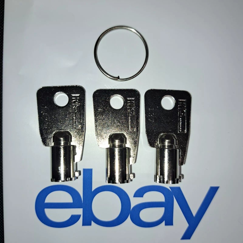 Sentry safe 2049 3-New SENTRY SAFE keys tubular round key