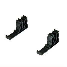 Ernst Manufacturing 1/4-Inch Side Mount Ratchet and Extension Holder, Black