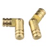20 Pcs Mini Size Brass Cylindrical Concealed Hinge Barrel Hidden