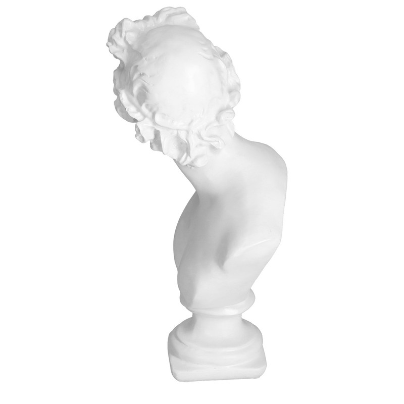 Nordic Style Character Figurine Bust Statue Craft Ornament for Desktop
