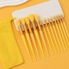 LIBA2154 메이크업 소프트 브러쉬 세트 파우치 포함 컨투어 [[0001]그린] LIBA2154 Makeup Soft Brush Set with Pouch Included Contour [[0001] Green]