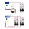 AC DC Miniature Circuit Breaker 2P 25A 400V DIN Rail