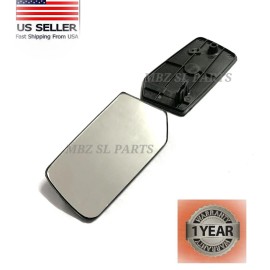 MBZ SL W107 W114 W115-116-123 Pair of Side Exterior Mirror Glass Left & Right Mercedes