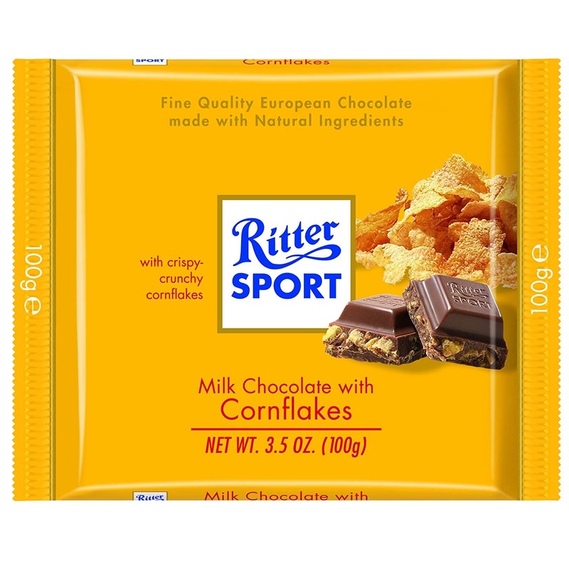 Ritter Sport Knusper-Flakes - 5 x 100 gr.