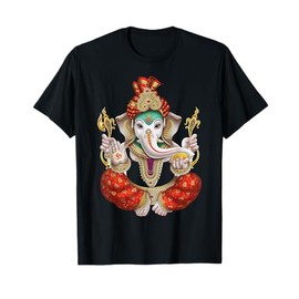 Ganesh Hindu Deity Lord Ganesha T-Shirt Black