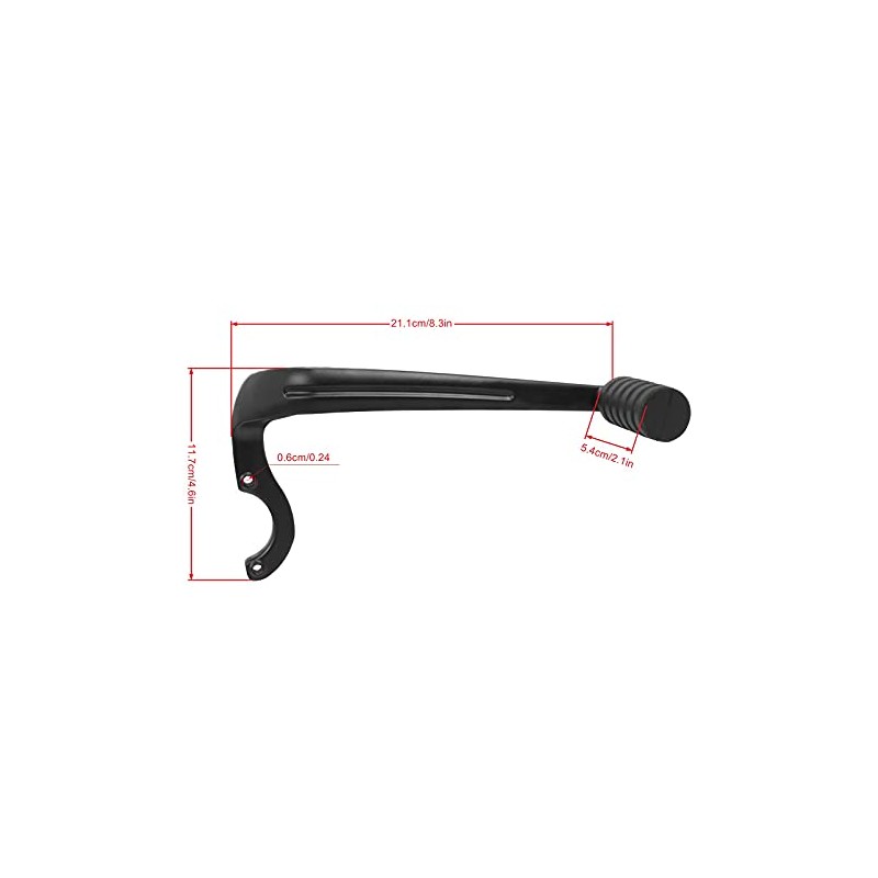BAIONE Motorcycle Heel Shifter Gear Shift Lever Pedal Replacement for