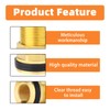 GASHER 1 x Brass 1-1/4 Inch Female 1-1/2 Inch Male