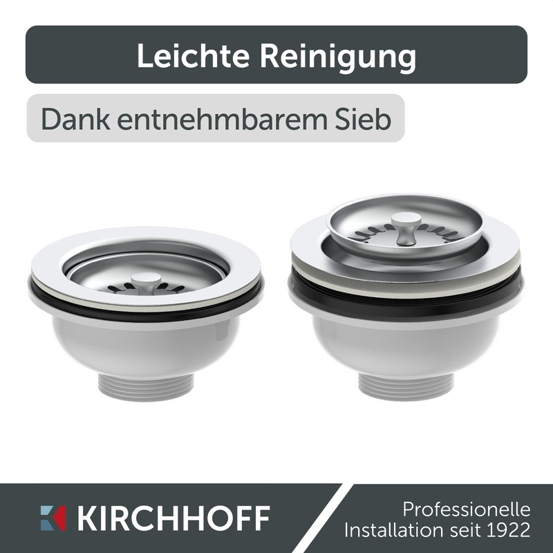 KIRCHHOFF 98835240 Strainer Basket Valve Diameter 114 mm 1½ Inch