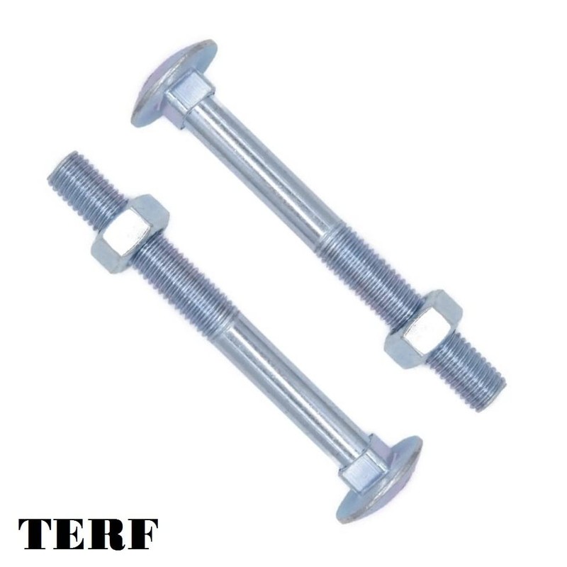 TERF® M6 X 60mm Cup Square Carriage Bolt and Nut