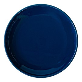 Saikaitoki 13205 Hasami Ware Common Plate, Dish, Navy, Diameter: Approx. 5.9 inches (15 cm), Microwave, Dishwasher Safe, Made in Japan