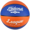Midwest Unisex's League Basketball, Blue/Orange, Size 7