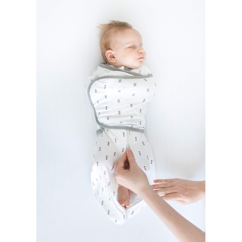 SwaddleDesigns Omni Swaddle Sack with Wrap & Arms Up Sleeves