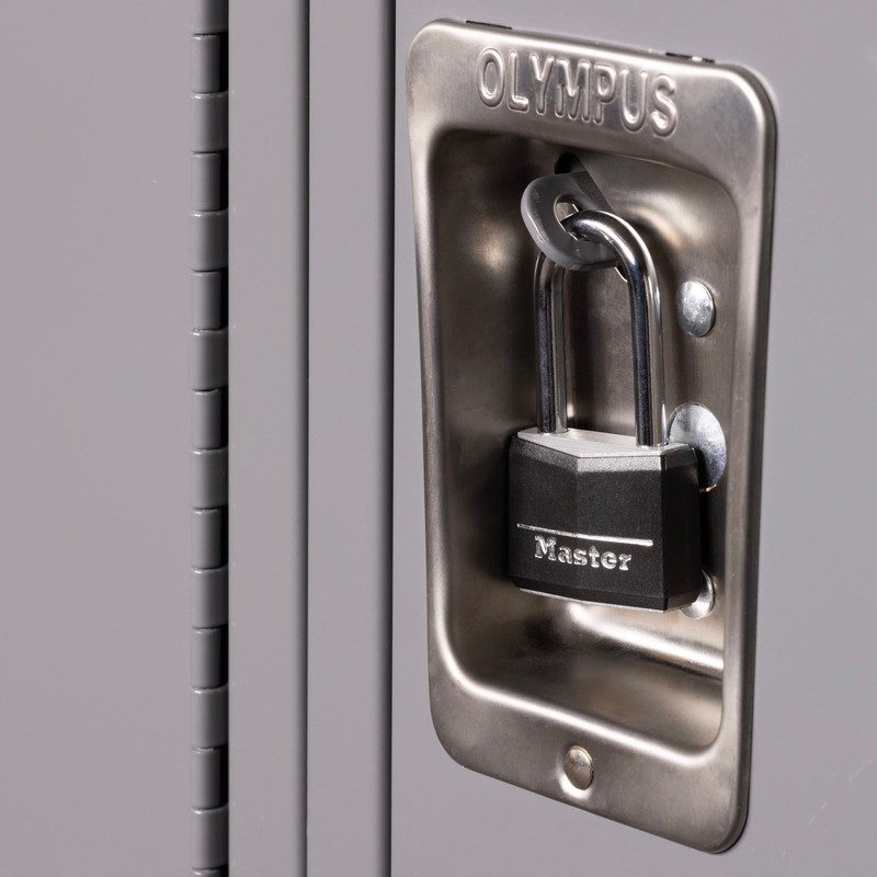 Master Lock Black Covered Aluminum Lock, Gym Locker Lock with