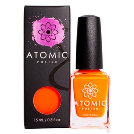 Neon (Ne) Orange Nail Polish - Atomic Polish
