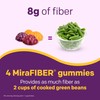 MiraFIBER Gummies from the Makers of MiraLAX, 8g of Daily