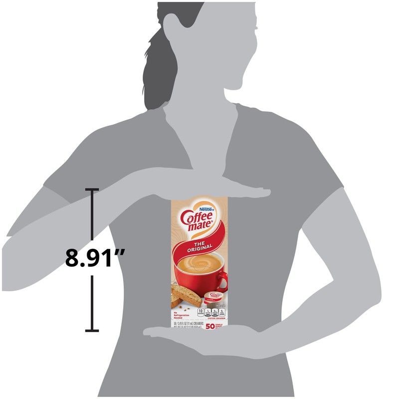 COFFEE MATE 35110BX Original Creamer, 0.375 Fl. Oz (50 Count),