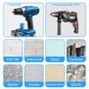 3-Pack 5/8" Dry Diamond Drill Bits Set, 16mm Tile Drill