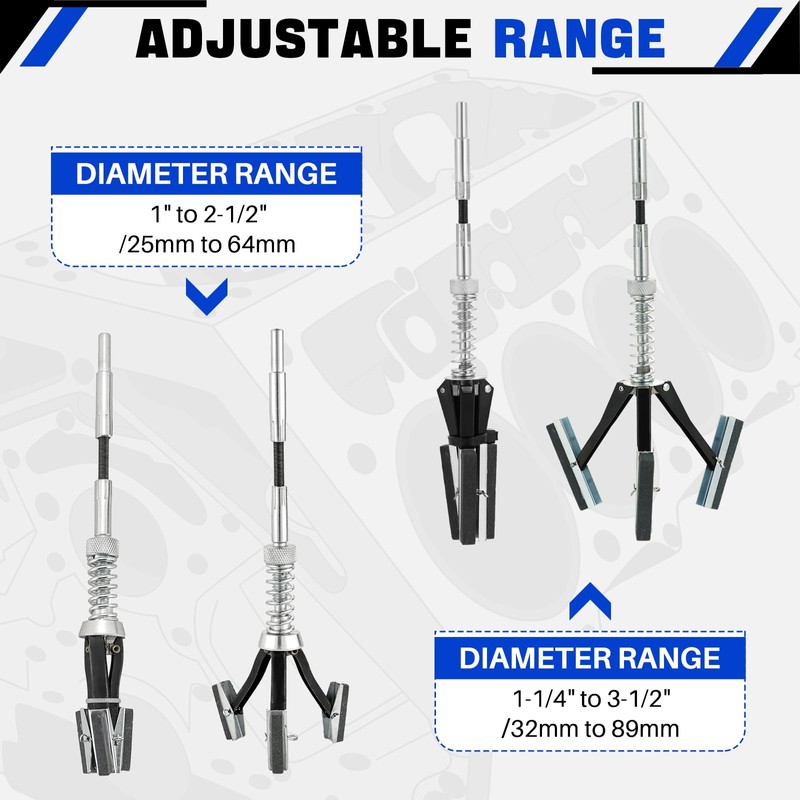 DASBET Engine Brake Cylinder Hone 2Pcs | Engine Cylinder Hone