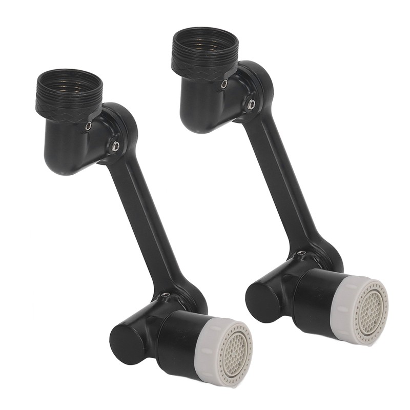 2 Set Faucet Extender 1080° Rotating Tap Extender Robotic Arm