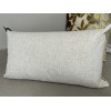 Callisto Home Collection Decor Lumbar Pillow Embroidered Shiny GOLD Floral