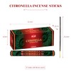 HEM Citronella Incense Sticks - 120 Count for Relaxation