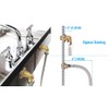 KWODE Commercial Wall Mount Faucet Installation Kit, Wall Mount Kitchen