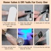 Kredioo Gel X Nail Extension Kit, 500Pcs Acrylic Nail Tips