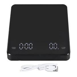 Electronic Digital Food Scale LED Multi Functional Timer Accurate Intelligent Coffee Scale for Daily Life