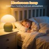 FOGARI Mushroom Bedside Lamp Table Lamp, LED Dimmable Table Lamp