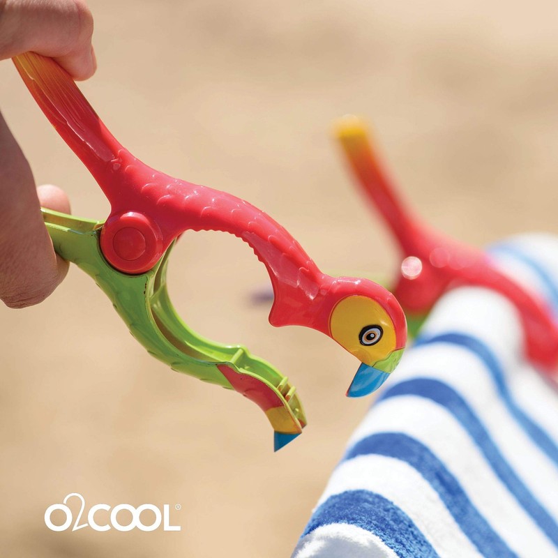 O2COOL Flip Flop Boca Clip, Parrot, 1
