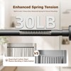 HYSEYY Heavy Duty Shower Curtain Rod,26-80inch Adjustable Tension Rod Black