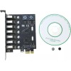 RIITOP USB 3.0 PCI-e Expansion Card 7Port, RIITOP PCI-e x1