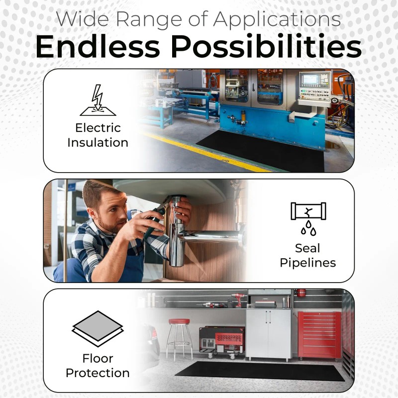 Exactly Rubber Thin Silicone Sheet 60A 1/32 x 9 x