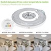 hykolity 18 Inch LED Round Flat Panel Light, White, 32W,