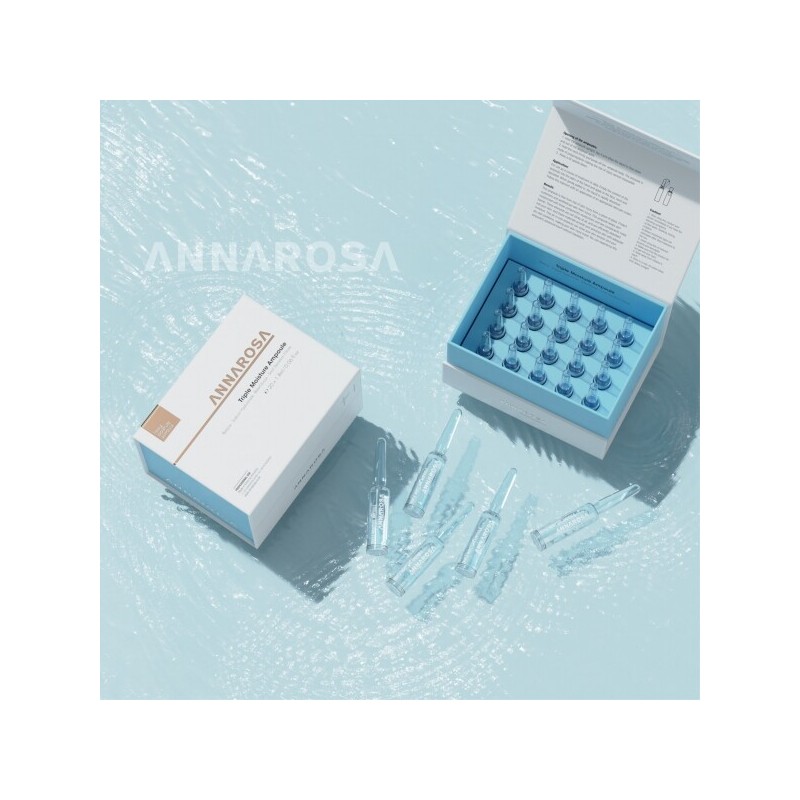 Anna Rosa Triple Moisture Ampoule 1 box 1.8ml x 20