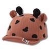 ALVEIN Kids' Baby Cap with Ears, Giraffe Sun Shade, Adjustable,