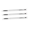 Minkissy Double End Makeup Brush Set 3pcs Portable Kit with