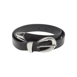 Urban Classics Women's Belt, black / silver