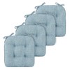 Basic Beyond Chair Cushions for Dining Chairs 4 Pack, Memory