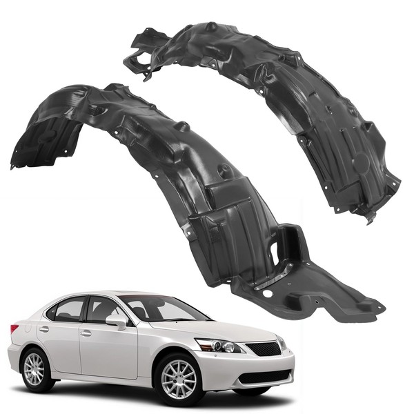 JMTAAT Front Fender Liner Inner Panel Set Compatible with 2006-2008
