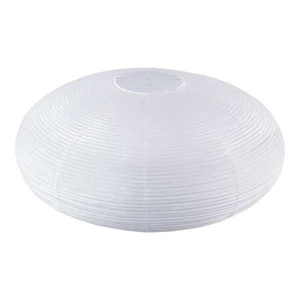 Qiokhgi White Oval Paper Lanterns-22" Large Hanging Paper Lantern Lamp,