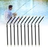 eModwey Fishing Anti-Tangle Boom Sleeves Set with Swivels, Pack of
